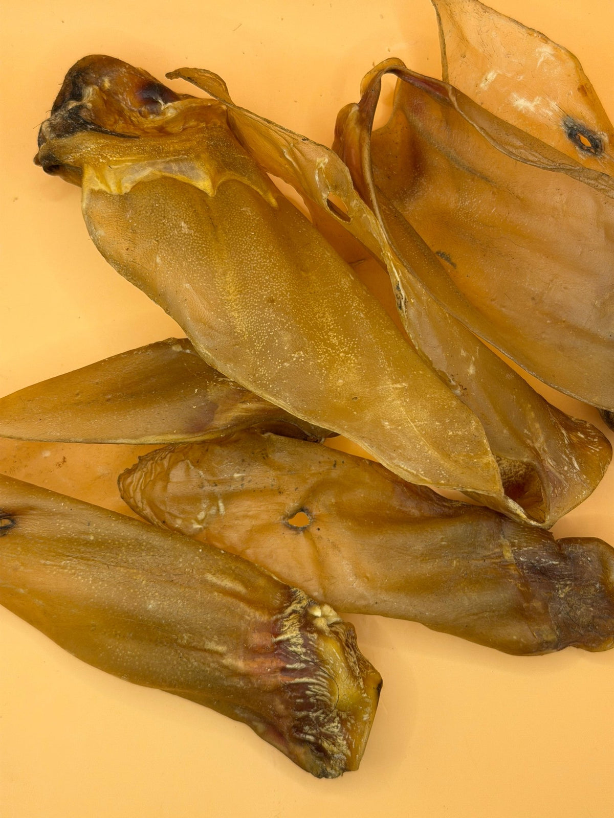 Runderoren zonder vleespit 250g - Vetarme Hondensnack - WicoTreats