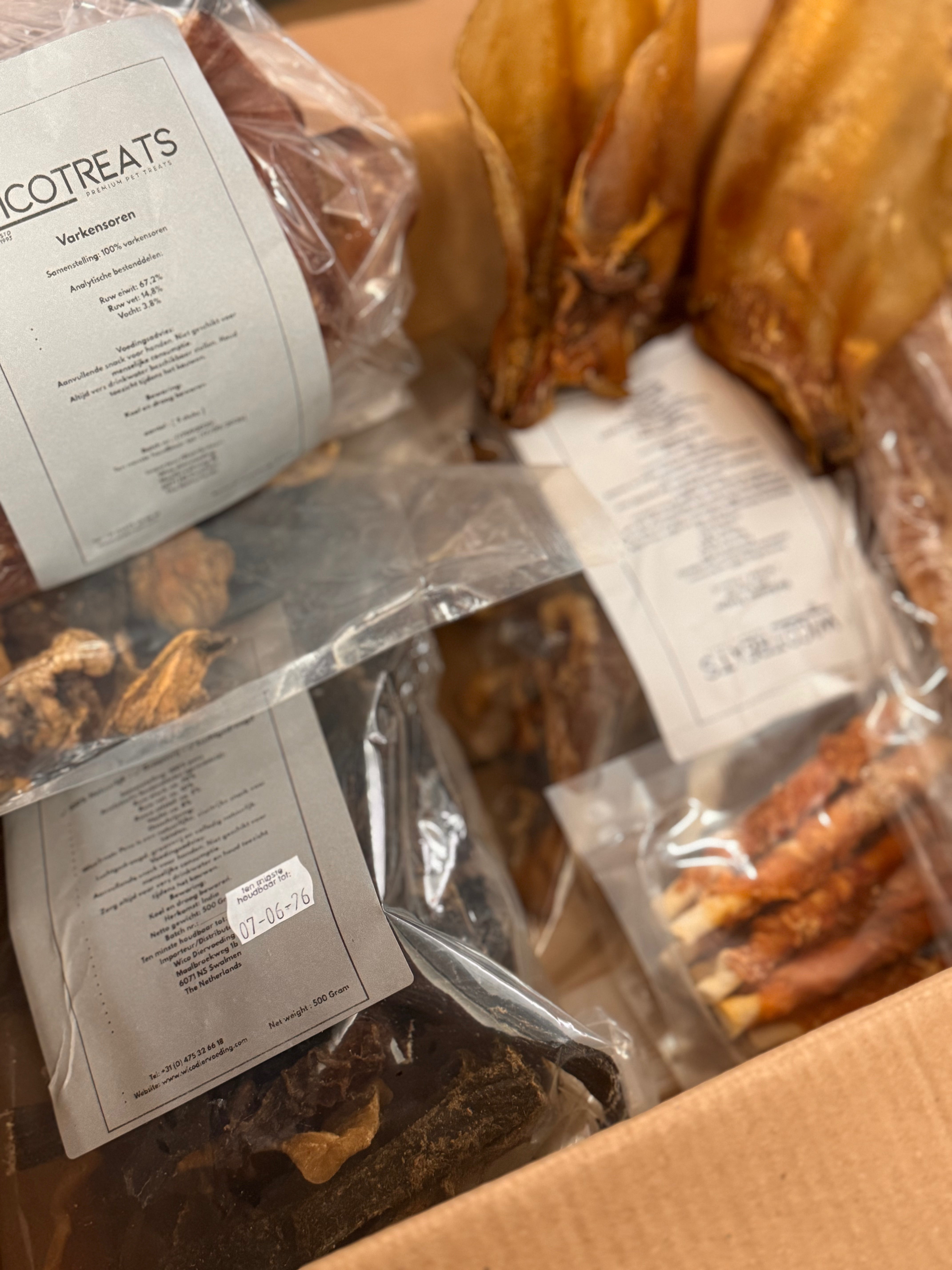 Wicotreats Proefpakket - Gevarieerde Hondensnack Mix