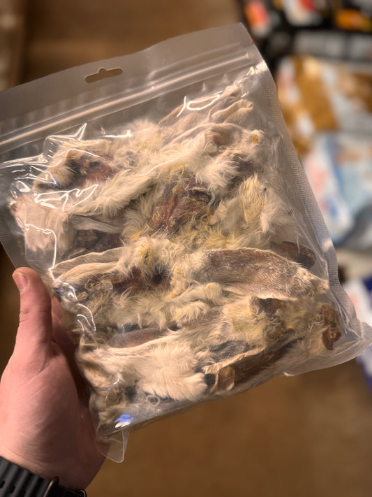 WicoTreats Konijnenoren – 100% Natuurlijk Hondensnack | 500g