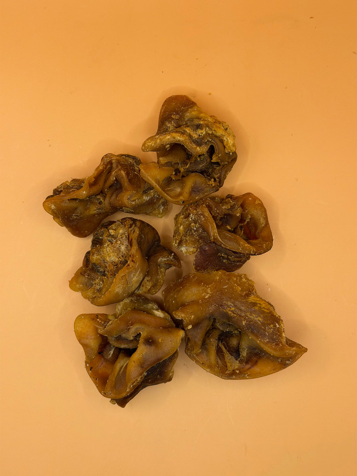 Wewnętrzne uszy wieprzowe 200G - Naturalna przekąska z chrząstki