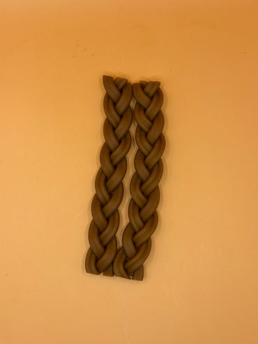 Gevlochten Bullenpees 15cm - Duurzame & Natuurlijke Kauwsnack - WicoTreats