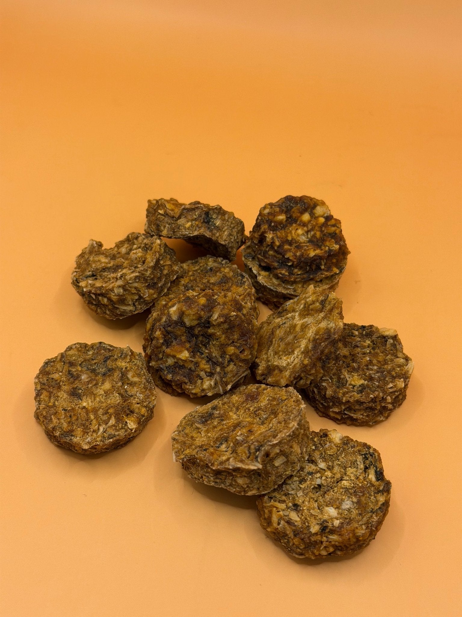 Kabeljauwfilet Mini Burgers 100g - Natuurlijke Vis Snack - WicoTreats