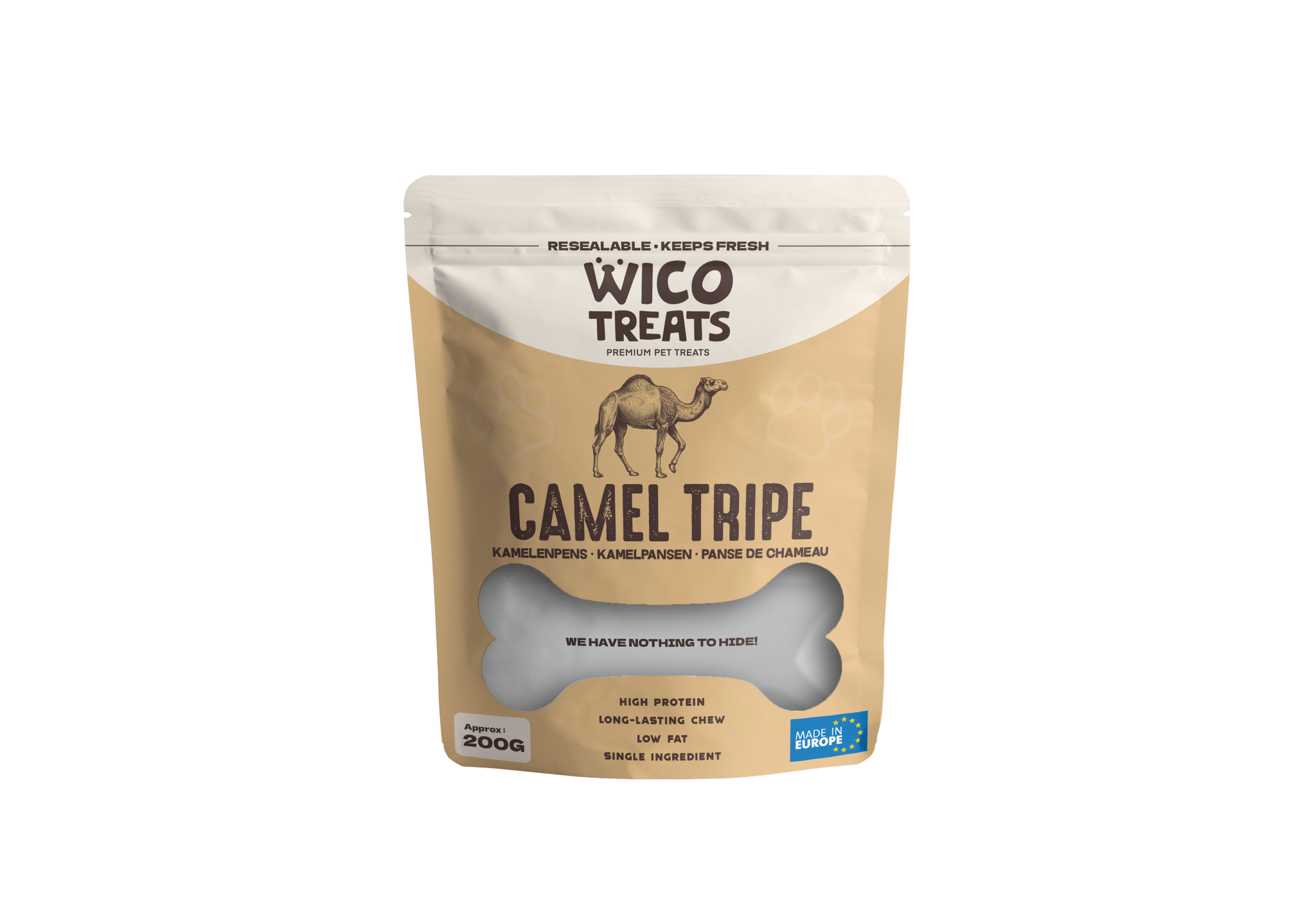 Kamelenpens – 200g - WicoTreats