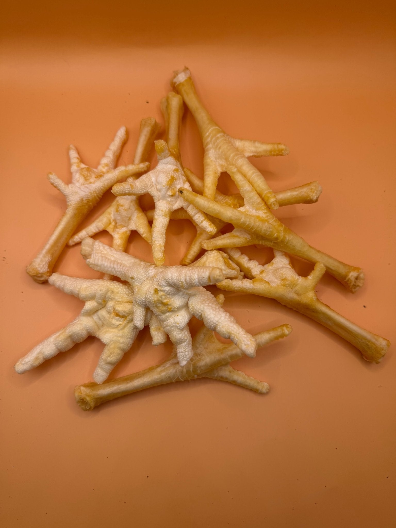 Kippenpootjes Gepoft 250g - Vetarme Hondensnack | - WicoTreats