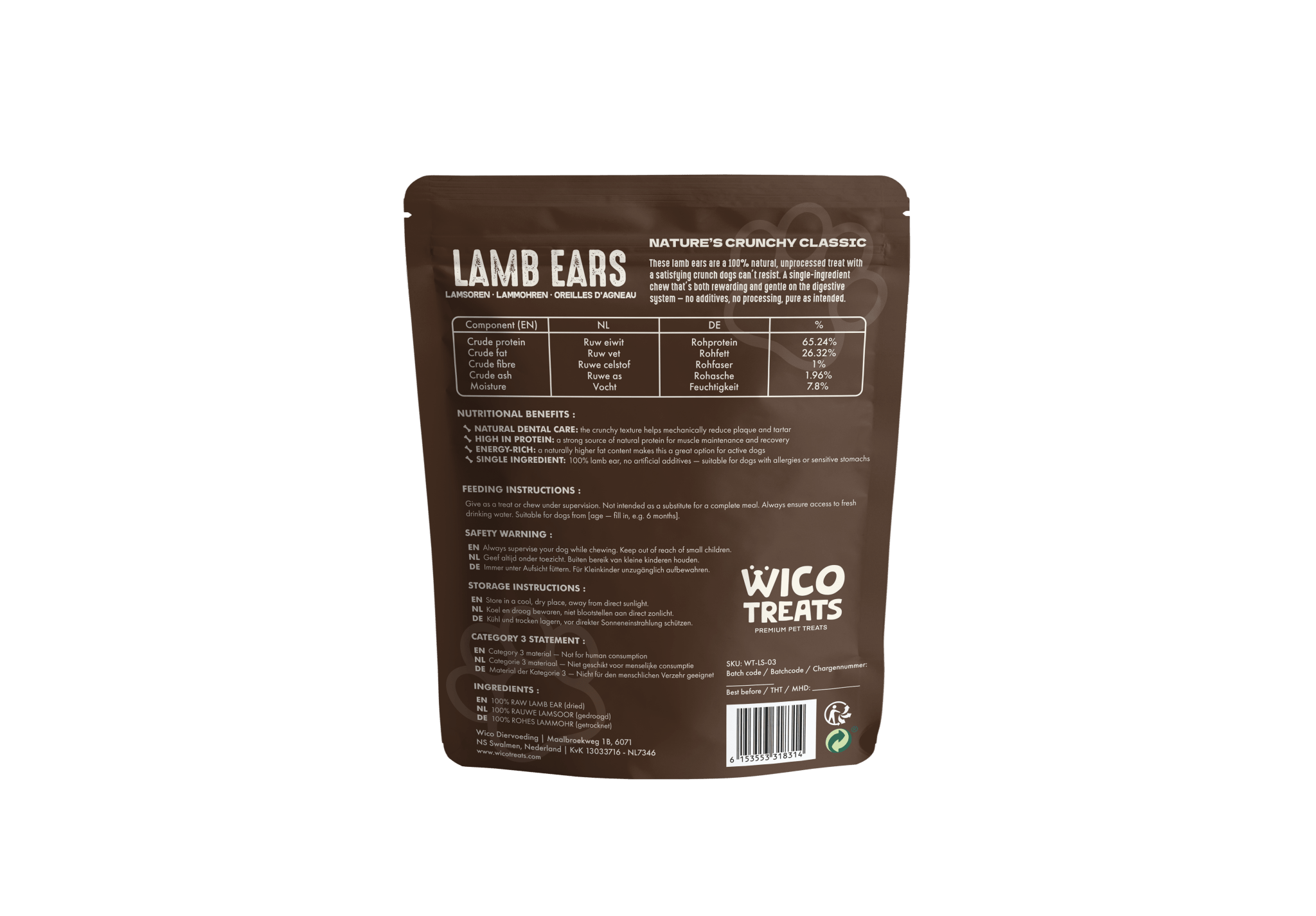 Lamsoren - 7 Stuks - WicoTreats