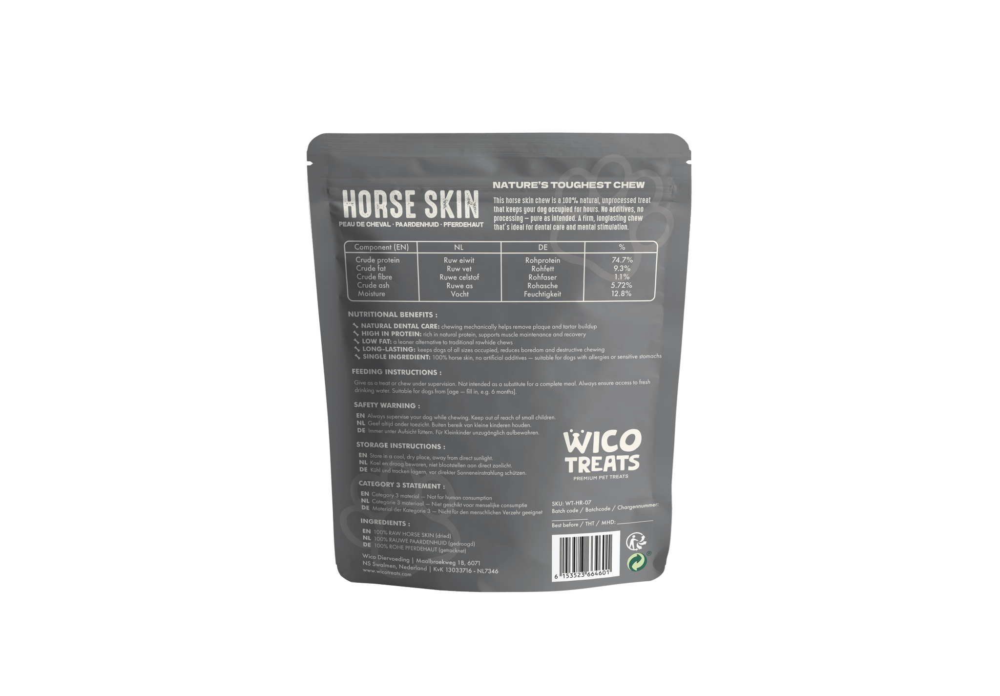 Paardenhuid - 250g - WicoTreats
