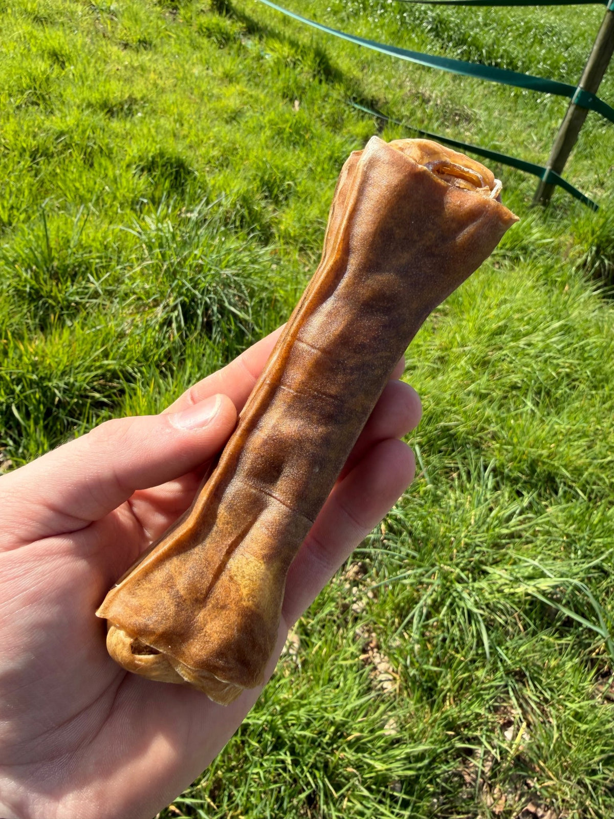 Paardenhuid Kauwbeen 1st 17cm - Hypoallergene & Taaie Kluif - WicoTreats