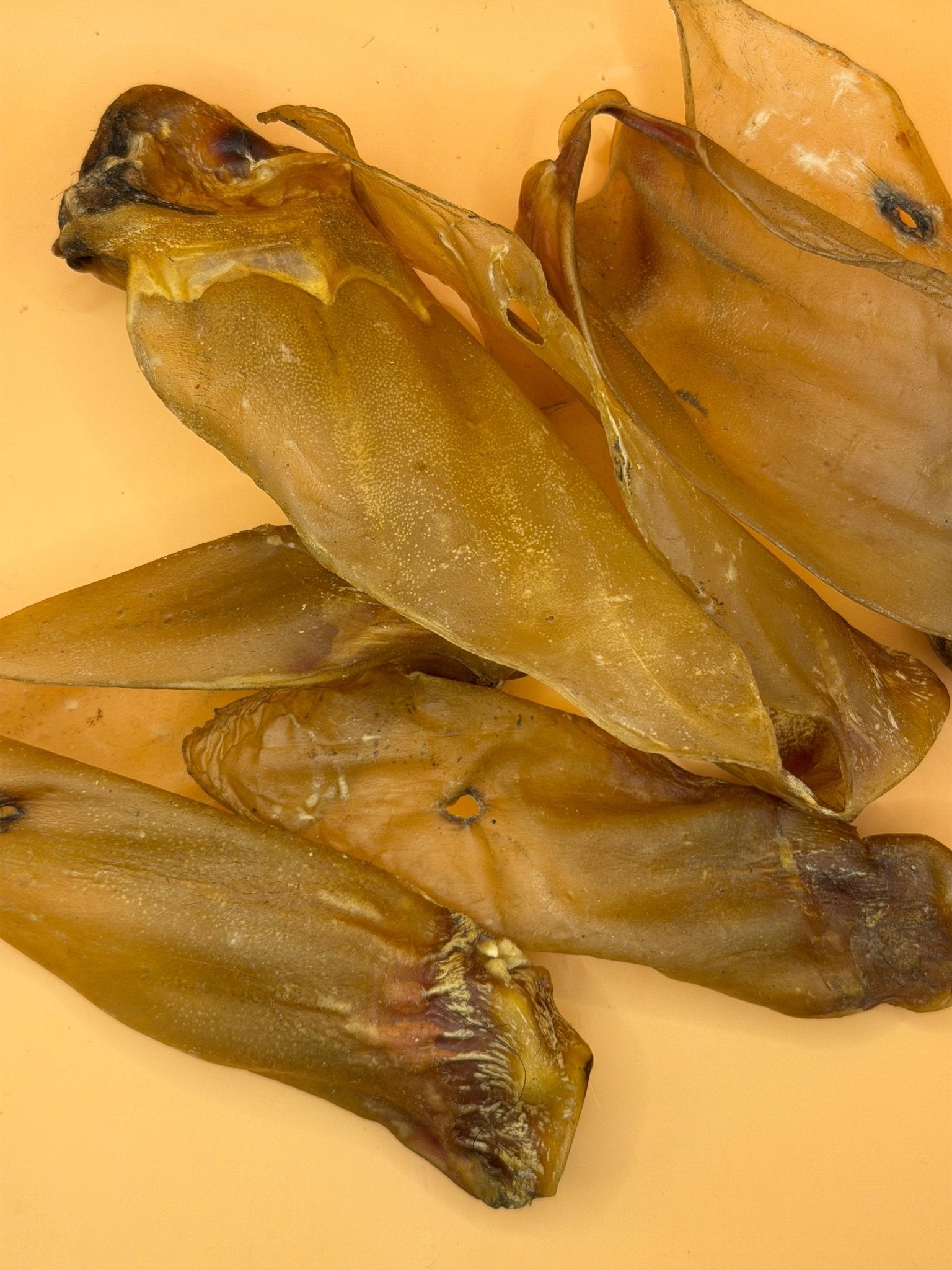 Runderoren zonder vleespit 250g - Vetarme Hondensnack - WicoTreats