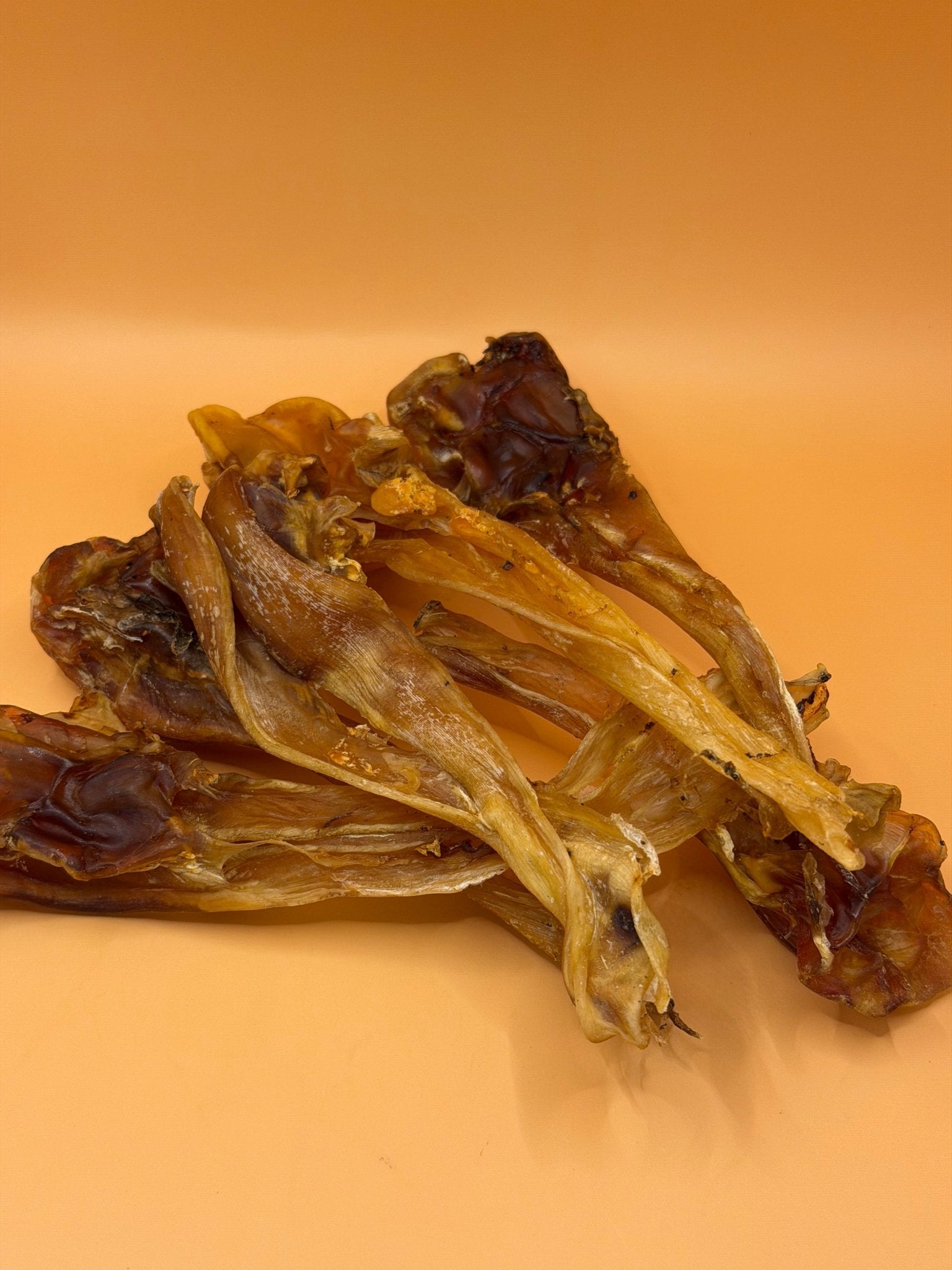 Struisvogel Kniepezen 200g - Hypoallergene & Harde Kauwsnack - WicoTreats