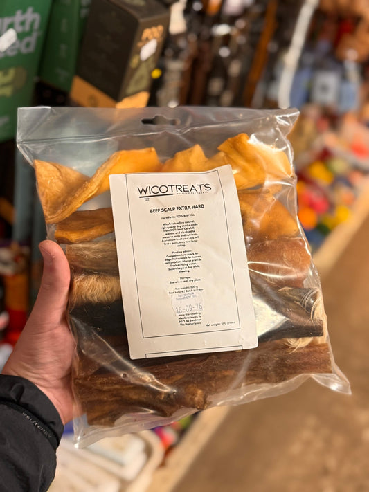 WicoTreats Kophuid Hondensnack – 500 g - WicoTreats
